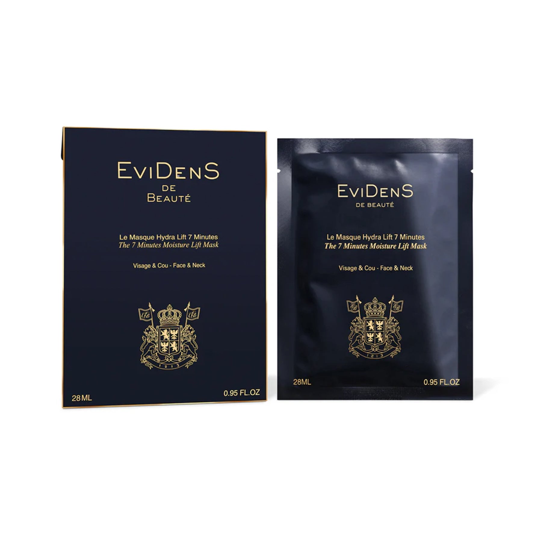 EviDenS de Beauté - The 7 Minutes Moisture Lift Mask Box