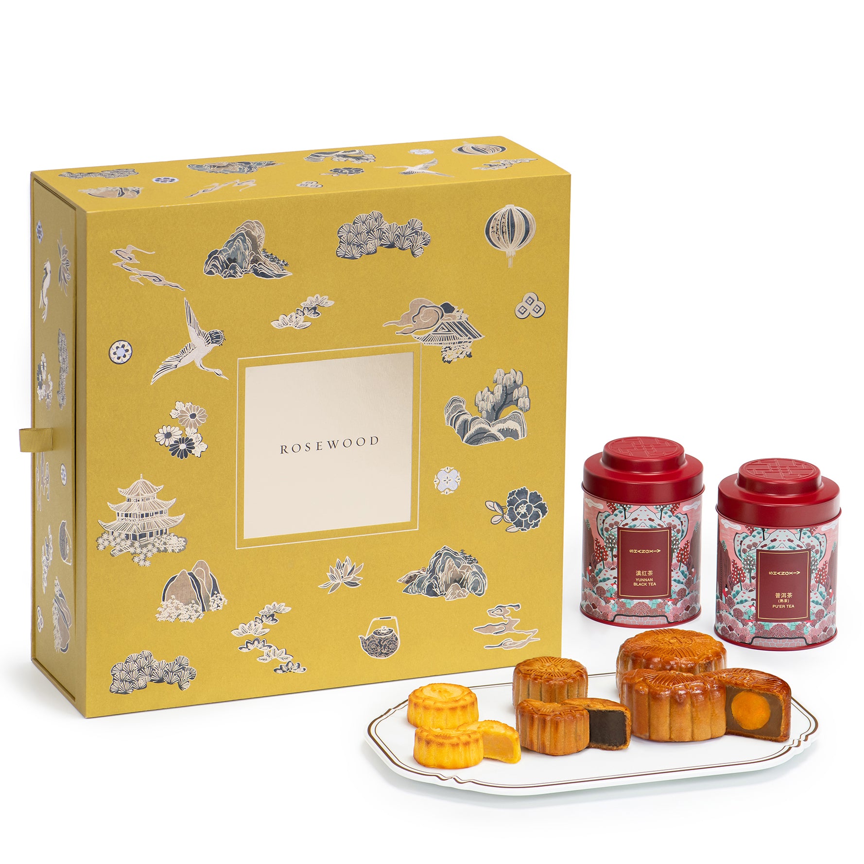 'The Rosewood Treasure' Mooncake Gift Box Limited Edition