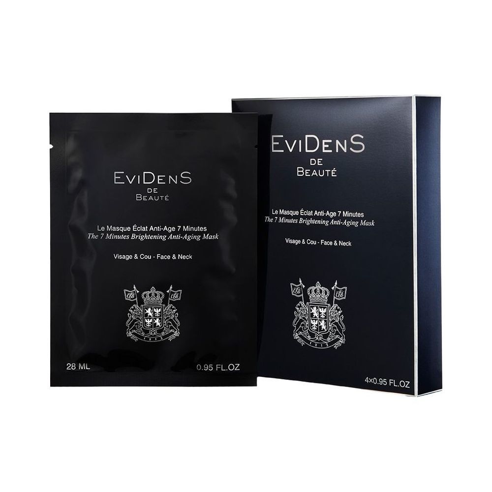 Evidens De Beaute - 7分鐘即時抗衰老亮澤面膜盒裝